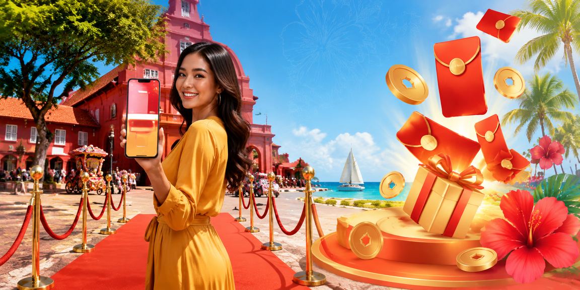 Amplop merah tradisional bonus promosi