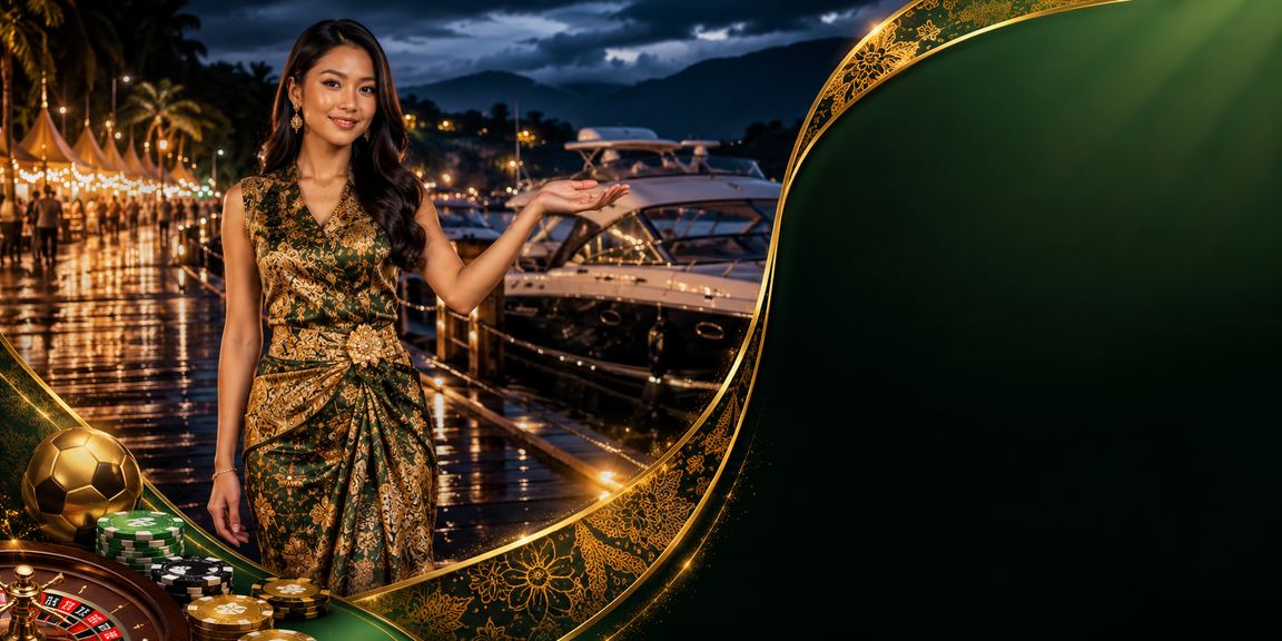 Aplikasi kasino mudah alih Malaysia dengan corak batik tempatan dan paparan sukan