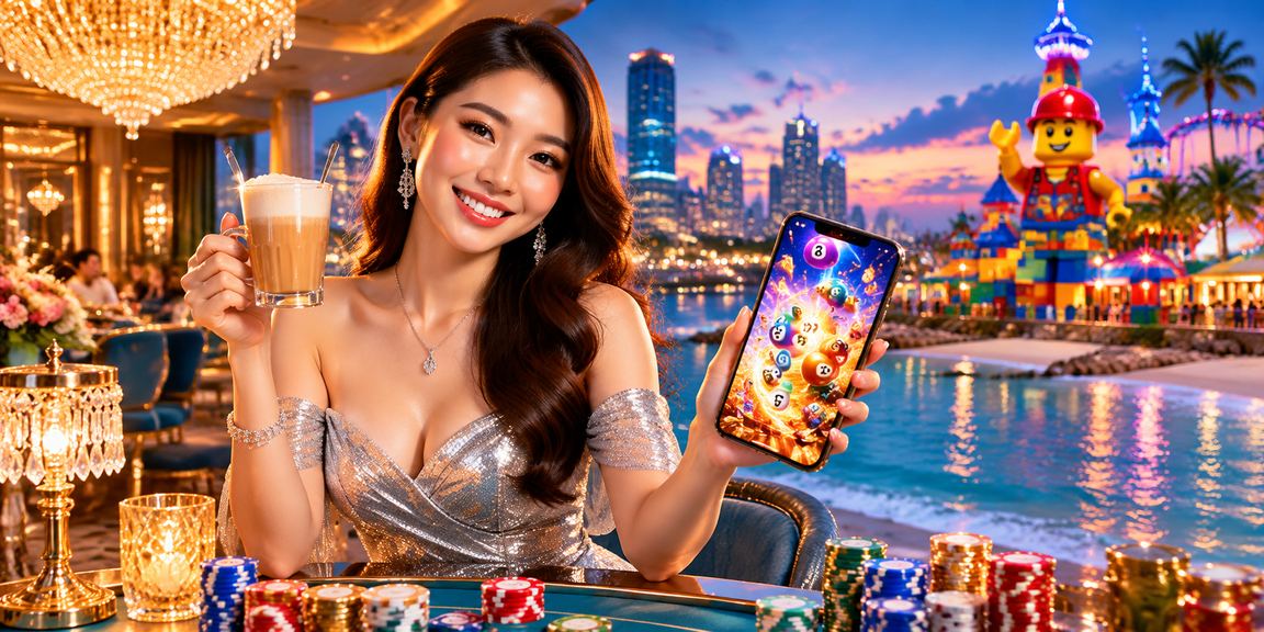 Ilustrasi perbandingan loteri dan slot dalam talian Malaysia dengan gaya tempatan